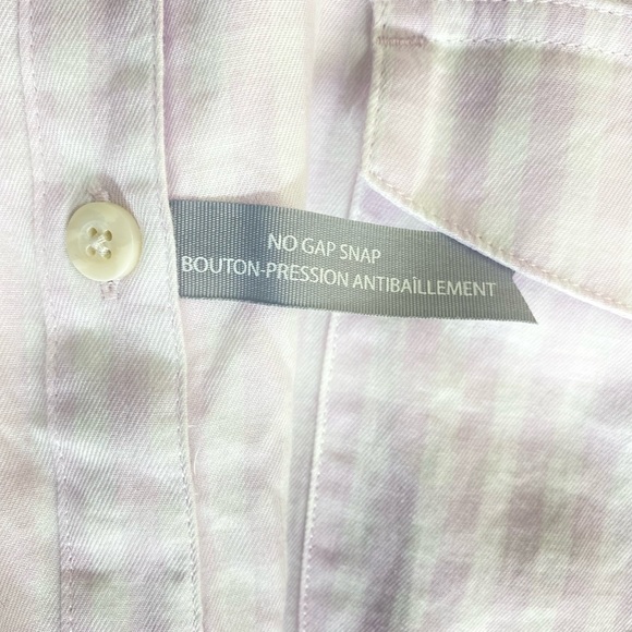 NWT Riders by Lee Indigo Women's Plus Size Easy Care ¾ Sleeve Woven Shirt Sz 2X - Picture 6 of 9